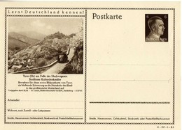 Drittes Reich 1941 Ganzsache Mi P 304 41-187-1-B5, Tann [090219KIV] - Postkarten