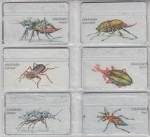 AUSTRIA 1996 GLUCKSKAFER BUG LADYBIRD HOROSCOPE FULL SET OF 12 PHONE CARDS - Otros & Sin Clasificación