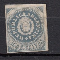 Argentine  République  Avec Accent   15c Bleu - Nuevos