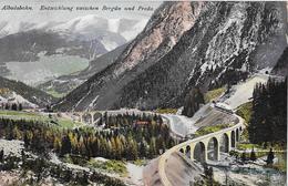 ALBULABAHN → Entwicklung Zwischen Bergün Und Preda Anno 1913 - Bergün/Bravuogn