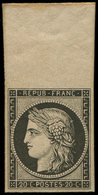 ** EMISSION DE 1849 - R3f  20c. Noir Sur Jaune, REIMPRESSION, Grand Bdf, Superbe - 1849-1850 Ceres