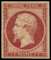 * EMPIRE NON DENTELE - R18d  1f. Carmin, REIMPRESSION, TB - 1853-1860 Napoleon III