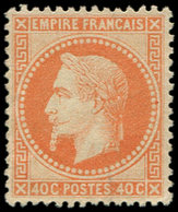 (*) EMPIRE LAURE - 31b  40c. Orange Vif, Bon Centrage, TTB - 1863-1870 Napoleone III Con Gli Allori
