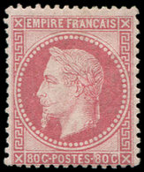 * EMPIRE LAURE - 32   80c. Rose, TB - 1863-1870 Napoléon III Lauré