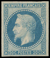 ** EMPIRE LAURE - R29Ab 20c. Bleu, ROTHSCHILD, TB - 1863-1870 Napoleon III With Laurels