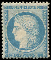 * SIEGE DE PARIS - 37   20c. Bleu, TB - 1870 Siege Of Paris