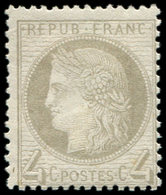 * CERES DENTELE - 52    4c. Gris, TB - 1871-1875 Ceres