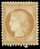 * CERES DENTELE - 59   15c. Bistre, Frais Et TB - 1871-1875 Cérès