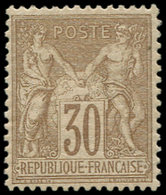 * TYPE SAGE - 69   30c. Brun Clair, Très Bon Centrage, TTB. Br - 1876-1878 Sage (Tipo I)