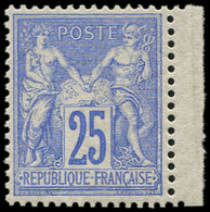 ** TYPE SAGE - 78   25c. Outremer, Petit Bdf, Très Bon Centrage, Frais Et TTB - 1876-1878 Sage (Type I)
