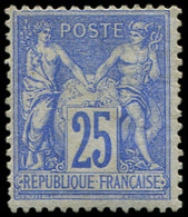 * TYPE SAGE - 78   25c. Outremer, Frais Et TB. C - 1876-1878 Sage (Tipo I)