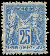 * TYPE SAGE - 79   25c. Bleu, TB - 1876-1878 Sage (Tipo I)