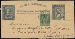 Let DESTINATIONS - N°75 Obl. PARIS 6§/9/94 Sur Bande Pour NOVA-GOA (Inde Portugaise), Destination Rare Et TB - 1849-1876: Classic Period