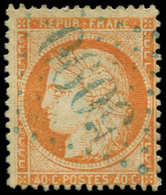 BUREAUX FRANCAIS A L'ETRANGER - N°38 Obl. GC Bleu 5090 De KERASSUNDE, TB - 1849-1876: Classic Period