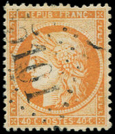 BUREAUX FRANCAIS A L'ETRANGER - N°38 Obl. GC 5101 De TRIPOLI, TB - 1849-1876: Periodo Classico