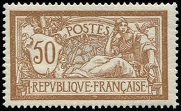 ** EMISSIONS DU XXème SIECLE - 120   Merson, 50c. Brun Et Gris, Très Bien Centré, TB - Unused Stamps