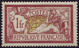 ** EMISSIONS DU XXème SIECLE - 121   Merson,  1f. Lie De Vin Et Olive, Bon Centrage, Nuance Vive, TB - Unused Stamps