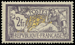 ** EMISSIONS DU XXème SIECLE - 122   Merson,  2f. Violet Et Jaune, Bon Centrage, TTB. C - Unused Stamps