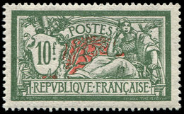 ** EMISSIONS DU XXème SIECLE - 207   Merson, 10f. Vert Et Rouge, Très Bien Centré, TB - Unused Stamps