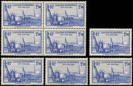 ** EMISSIONS DU XXème SIECLE - 458   Expo De New-York, 2f.50 Outremer, 8 Ex., TB - Unused Stamps