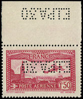 ** POSTE AERIENNE - 6d  1f.50 Carmin, E.I.P.A. 30, Bdf, TTB. C - 1927-1959 Nuovi