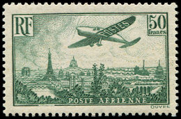 ** POSTE AERIENNE - 14b 50f. Vert Foncé, TB - 1927-1959 Neufs