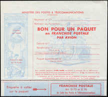 ** FRANCHISE MILITAIRE - 16   Franchise Postale Par Avion, Rouge Et Bleu, TB - Military Postage Stamps