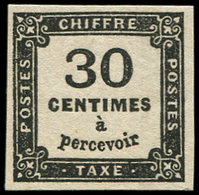 ** TAXE - 6   30c. Noir, TB - 1859-1959 Lettres & Documents