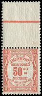 ** TAXE - 47  50c. Rouge, Bdf, TB - 1859-1959 Lettres & Documents