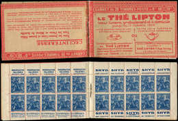 CARNETS (N°Cérès Jusqu'en1964) - 147  Jeanne D'Arc, 50c. Bleu, N°257, T I, S. 173-N, LIPTON, Tranche Consolidée Sinon TB - Other & Unclassified