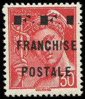 * TIMBRES DE LIBERATION - MAURIAC 2M : 30c. Rouge, TB - Libération