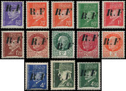 * TIMBRES DE LIBERATION - PONS 1/12 : La Série T II, N°3, 5, 8 Et 12 **, TB. Br - Liberation