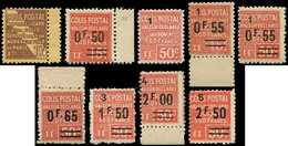 ** COLIS POSTAUX - 54/64 Sf. 56, La Série, TB - Mint/Hinged