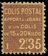 * COLIS POSTAUX - 97   2f35 Brun Sur Jaune, Infime Ch., Frais Et TTB - Nuevos