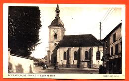 CPA 52 Doulaincourt " église Et Place " Magasin Les Eco - Doulaincourt