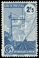 * COLIS POSTAUX - 218B 2f5 Bleu, SANS Filigrane, TB - Nuevos