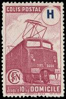 (*) COLIS POSTAUX - 224A Type Locomotive, H Lie De Vin, TB, Cote Et N° Maury - Mint/Hinged