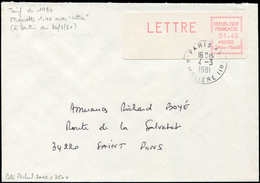 Let Spécialités Diverses - L.S.A. 49 : LSA04-75649, 1,40 LETTRE Obl. PARIS 49 4/3/81 S. Env., TB - Other & Unclassified