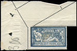 ** VARIETES - 123   Merson,  5f. Bleu Et Chamois, Cdf Avec Variété De PIQUAGE, TB - Unused Stamps