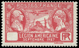 ** VARIETES - 244b  Légion Américaine, (90c.) Rouge, SANS La Valeur, TB - Unused Stamps