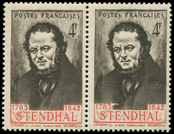 ** VARIETES - 550   Stendhal, "3" De 1783 Brun Au Lieu De Rouge Tenant à Normal, TB - Nuovi