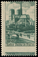 ** VARIETES - 776   Notre-Dame De Paris, PIQUAGE à CHEVAL, TB - Neufs