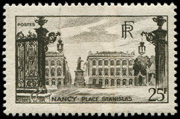 ** VARIETES - 778   Nancy, Impression Sur RACCORD, TB. J - Unused Stamps