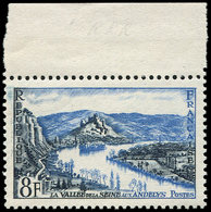 ** VARIETES - 977a  Andelys, Noir Et Bleu, NON EMIS, Bdf, TB. C - Neufs