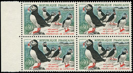 ** VARIETES - 1274   Macareux, Teintes De Fond (sf. Le Rouge) TRES Décalées, BLOC De 4 Bdf, TB. C - Unused Stamps