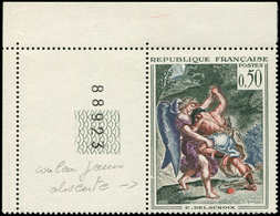 ** VARIETES - 1376   Eugène Delacroix, SANS Le Jaune, Cdf Numéroté, TB - Unused Stamps