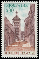 ** VARIETES - 1685   Riquewihr, Bâtiments MARRON, TB - Unused Stamps