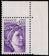 ** VARIETES - 2060a  Sabine, 1,60 Violet, SANS PHOSPHO, Gomme HOLLANDAISE, Cdf, TB. C - Unused Stamps