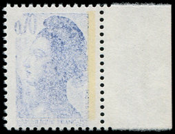 ** VARIETES - 2240   Liberté, 0,70 Bleu-violet, Impression DETRUITE, Bdf, TB. C - Unused Stamps