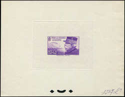 Collection Henri Cheffer - 454   Joffre, épreuve D'artiste En Violet (1507Lx), TB - Unclassified